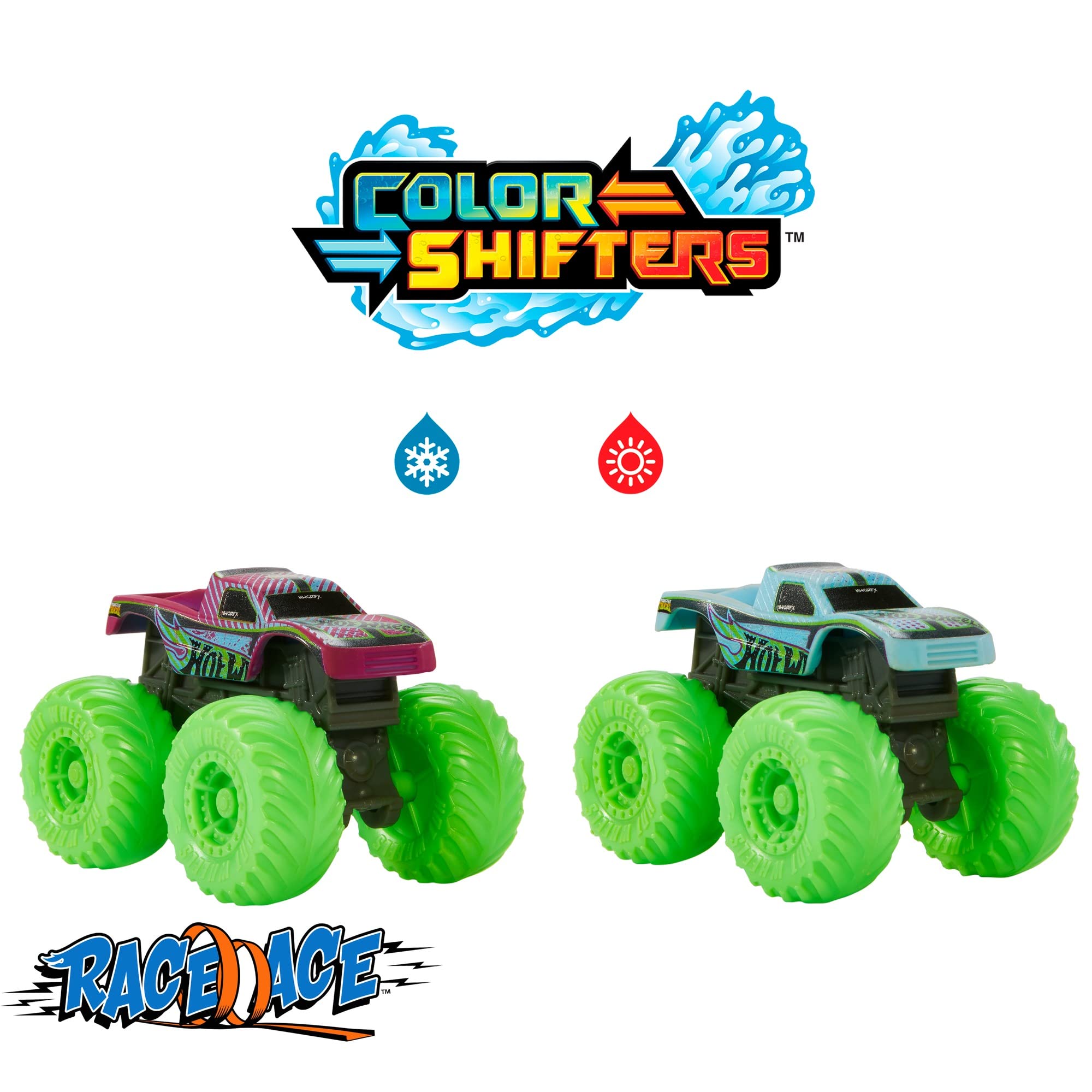 Hot Wheels Monster Trucks Colour Shifters