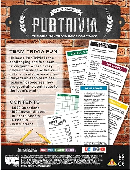 Ultimate Pub Trivia Game