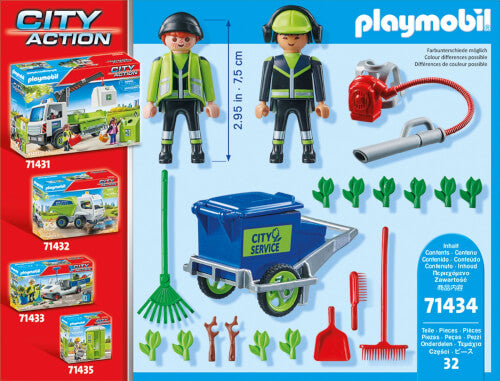 Playmobil City Action Street Cleaning Team