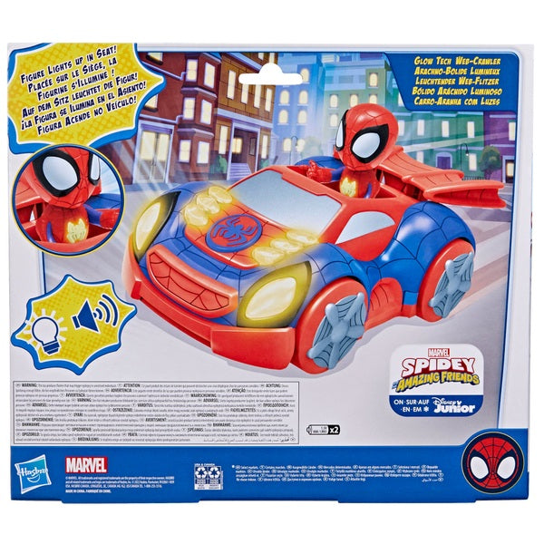 Spidey & Friends Glow Tech Web Crawler