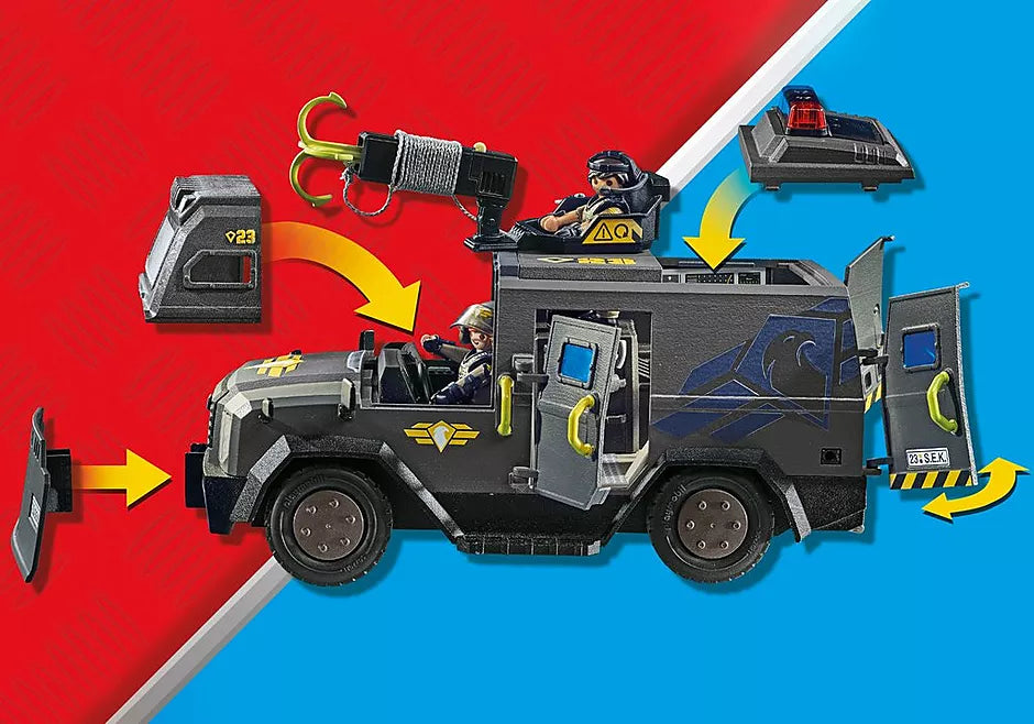 Playmobil City Action Tactical All Terrain Vehicle