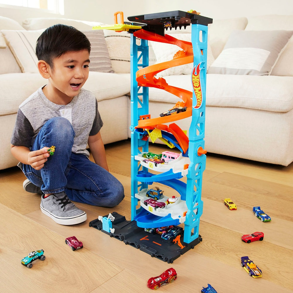 HotWheels City Transforming Race Tower