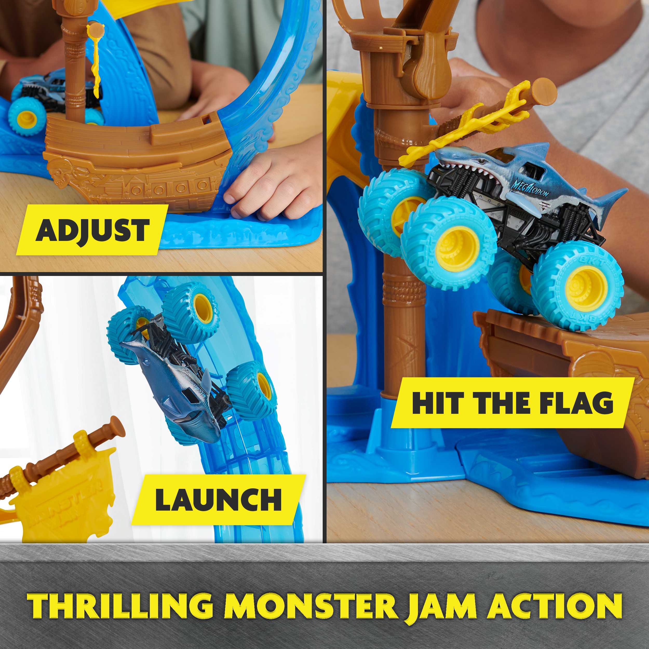 MonsterJam Megalodon Loop Of Doom 1.64 Stunt