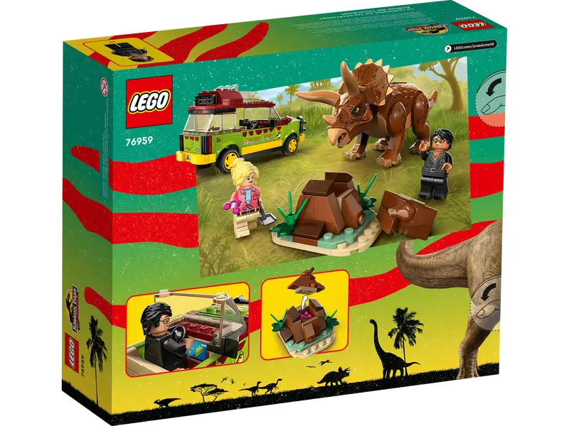 Lego 76959 Triceratops Research