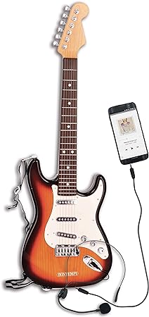 Bontempi Electric Guitar Red with Guitar Strap - buy at Bontempi Electric Guitar Red with Guitar Strap - buy at