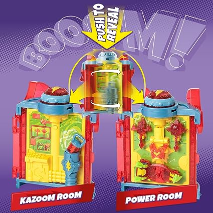 Magic box toys Superthings Secret Base Kazoom Power Magic Clear