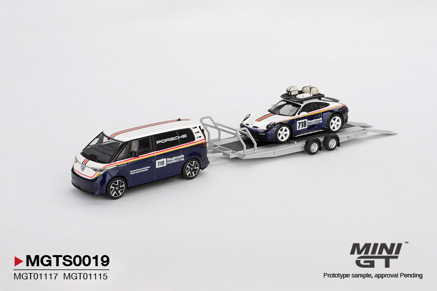 Porsche 911 Dakar #718 / Volkswagen ID. Buzz Porsche Centrum Gelderland Roughroads Set