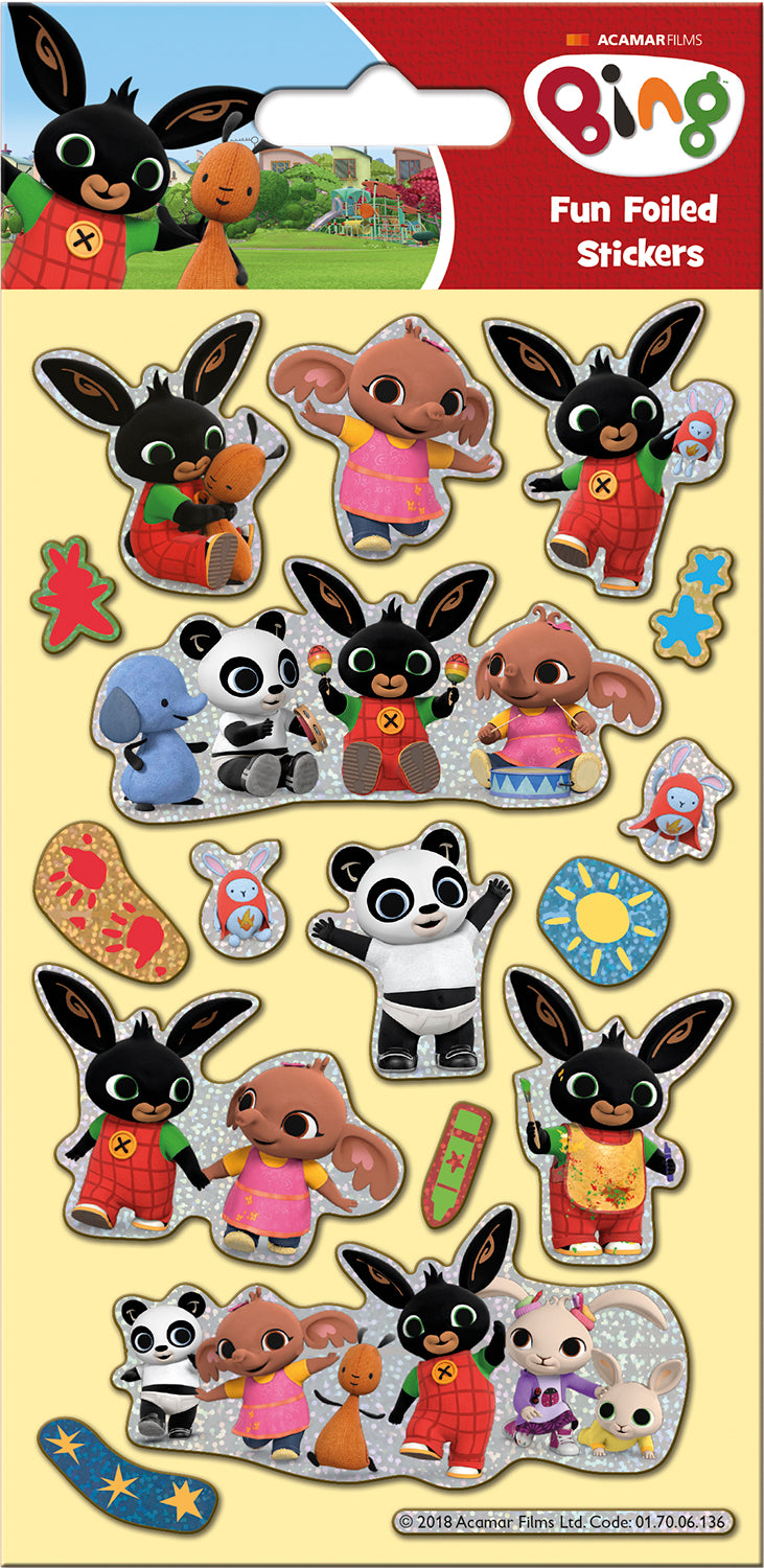 Bing Foil Stickers