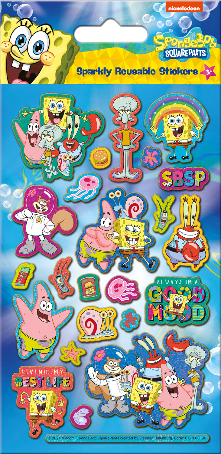 Spongebob Squarepants Foil Stickers