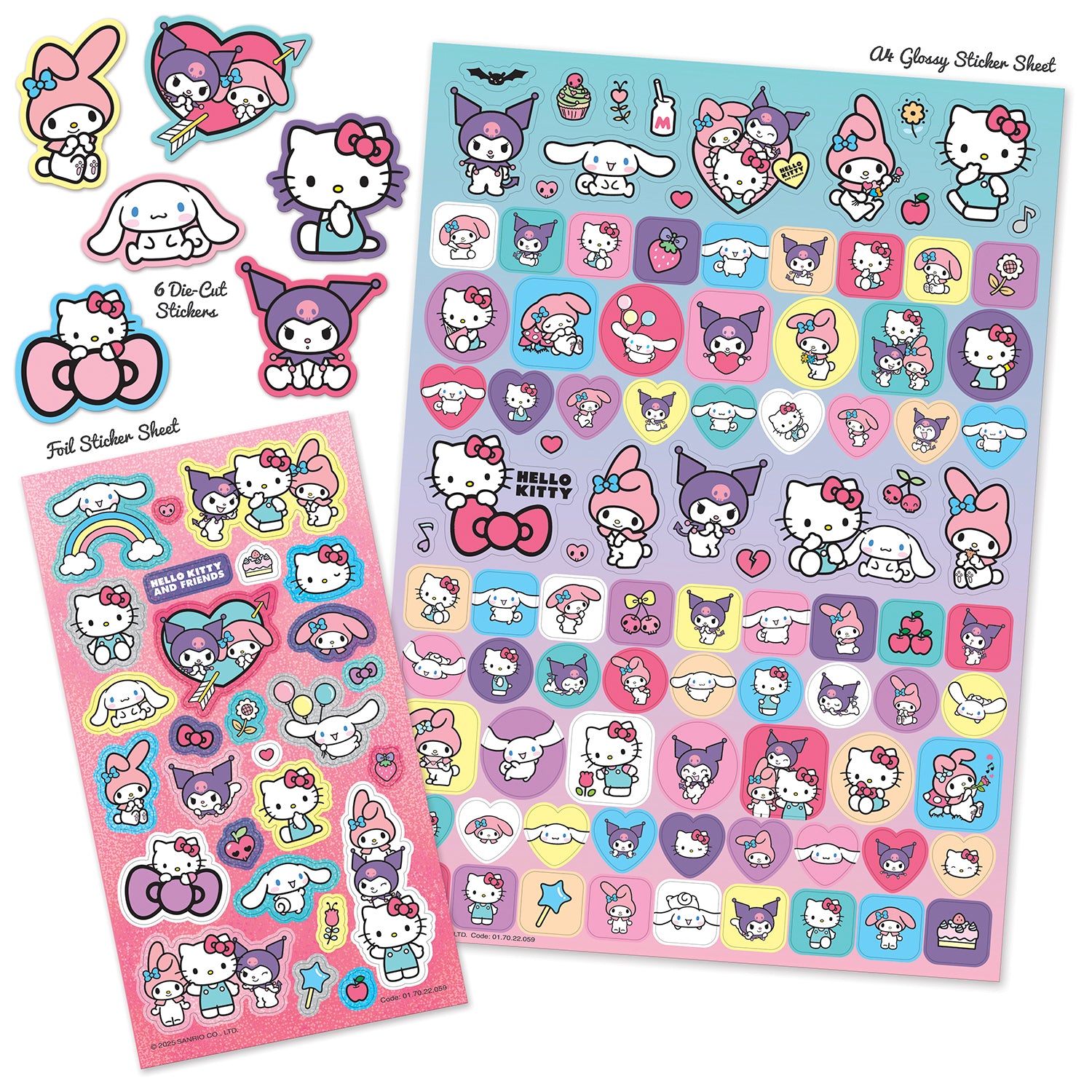 Hello Kitty & Friends Mega Sticker Pack