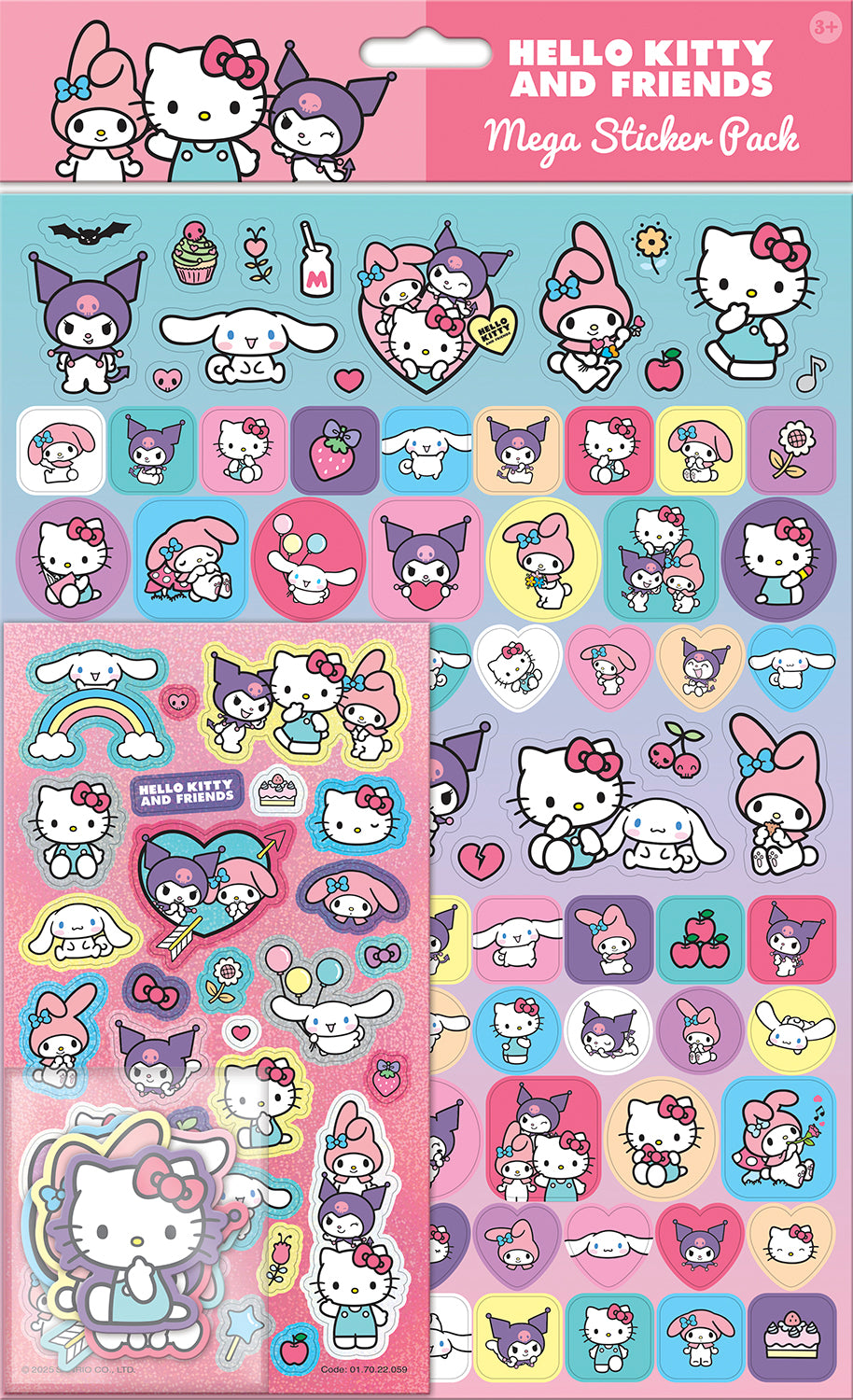 Hello Kitty & Friends Mega Sticker Pack