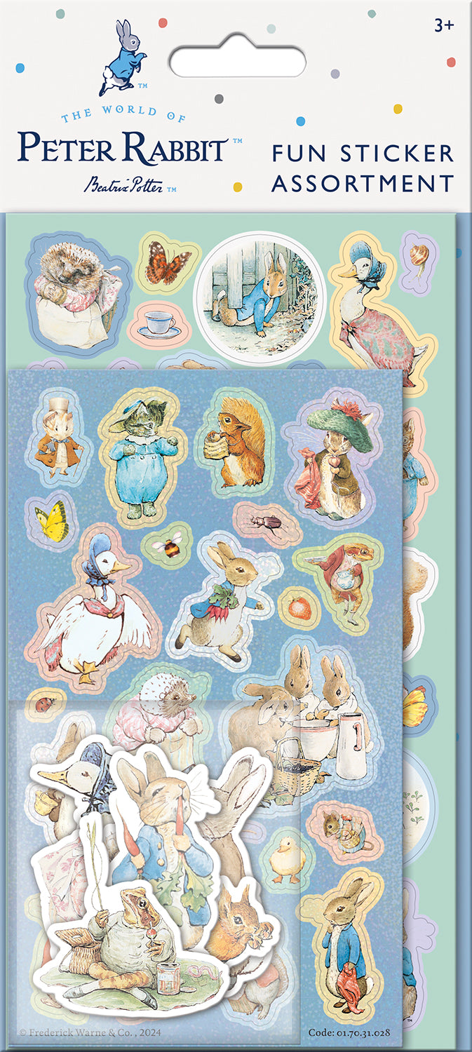 Peter Rabbit Fun Sticker Assortment Pack