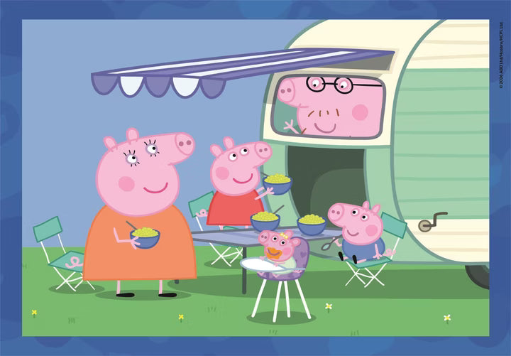 Clementoni Peppa Pig 4 in 1 Puzzle