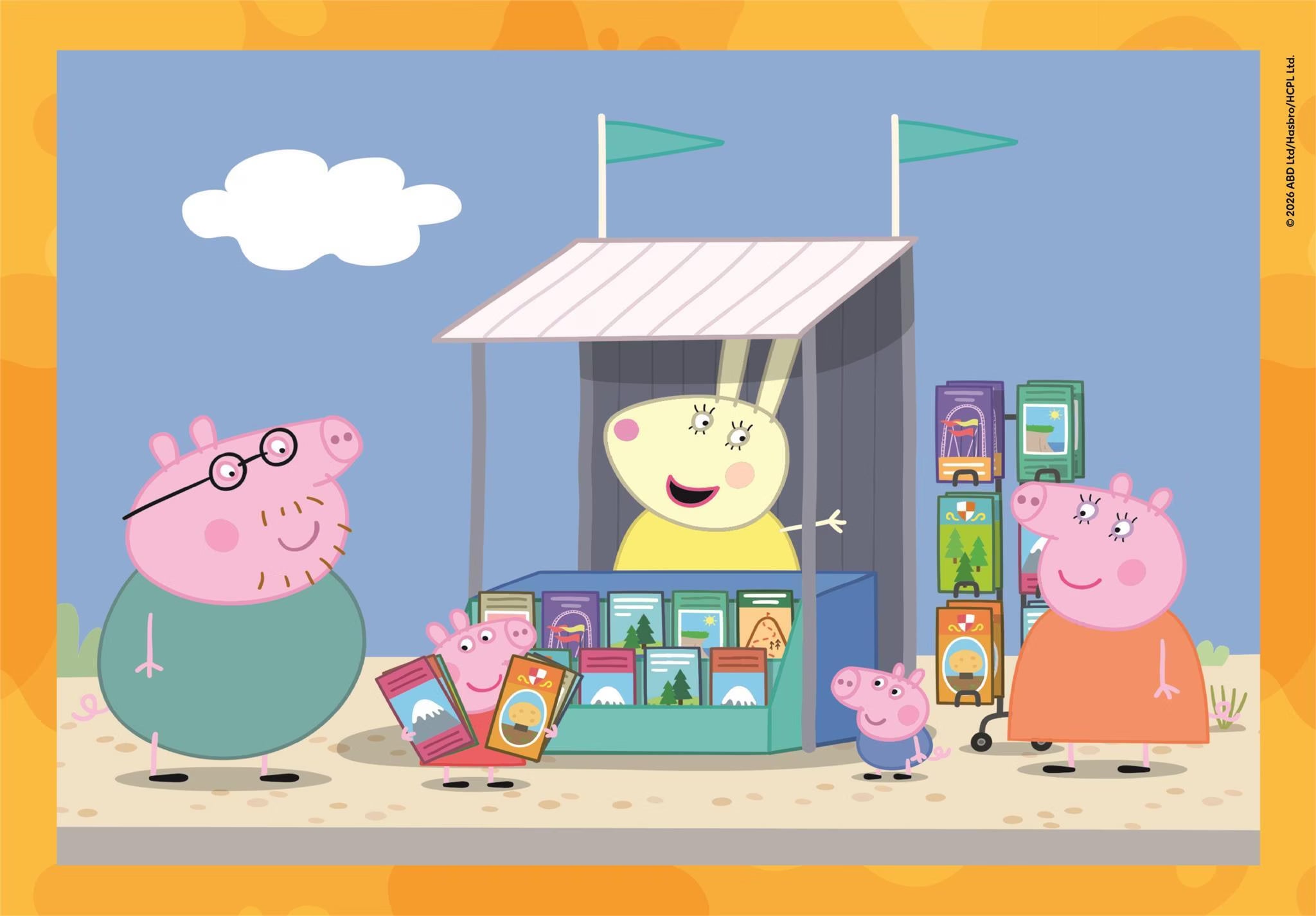 Clementoni Peppa Pig 4 in 1 Puzzle