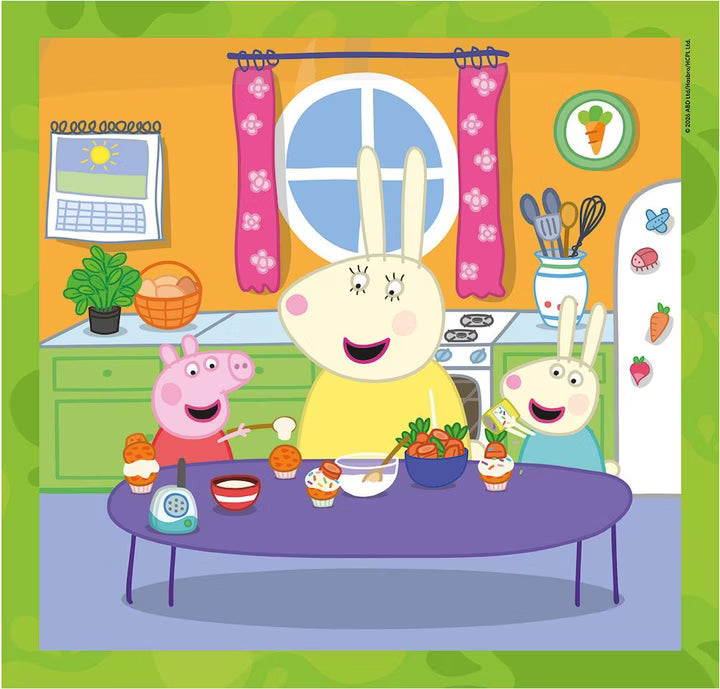 Clementoni Peppa Pig 3x48 Piece Puzzle