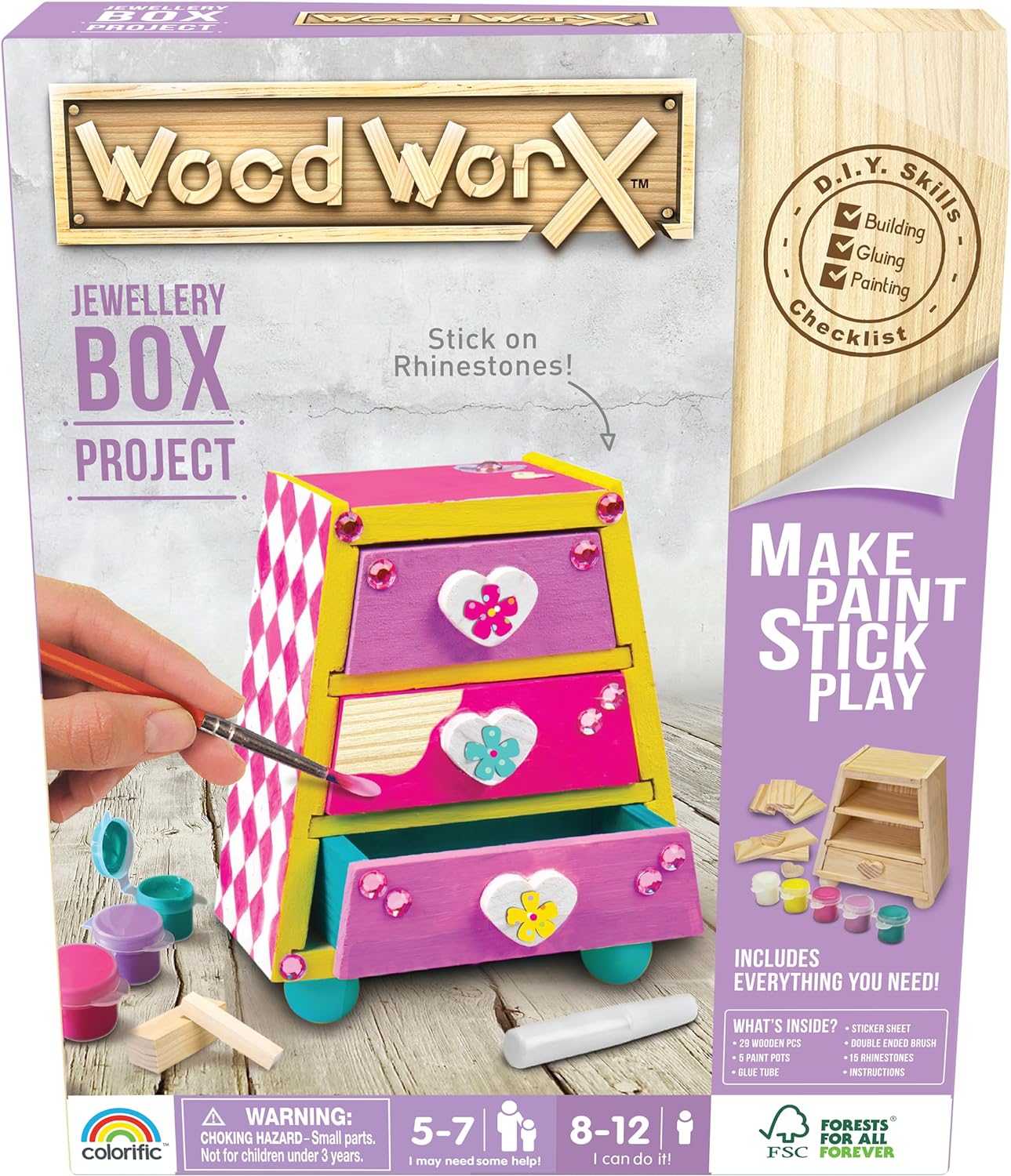 Wood WorX Jewellery Box Project