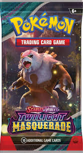 Pokemon Tradin Card Game Scarlet & Violet Twilight Masquerade Booster Pack