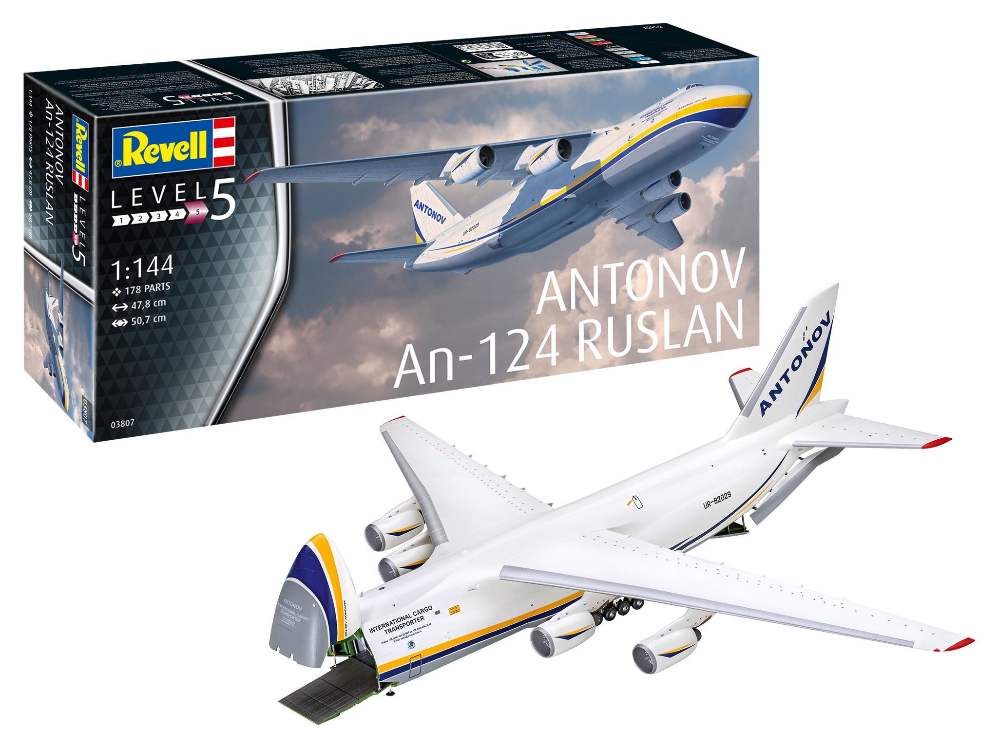Antanov AN-124 Ruslan 1:144 Scale Kit