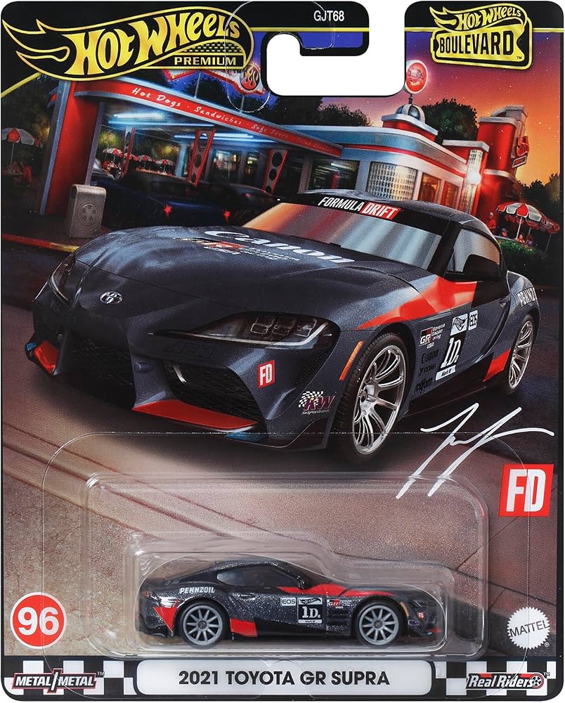 Hot Wheels Boulevard 2021 Toyota GR Supra