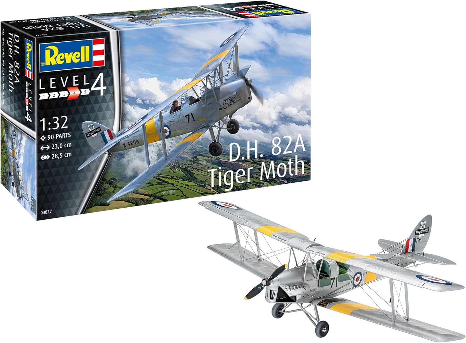 D.H. 82A Tiger Moth 1:32 Scale Kit