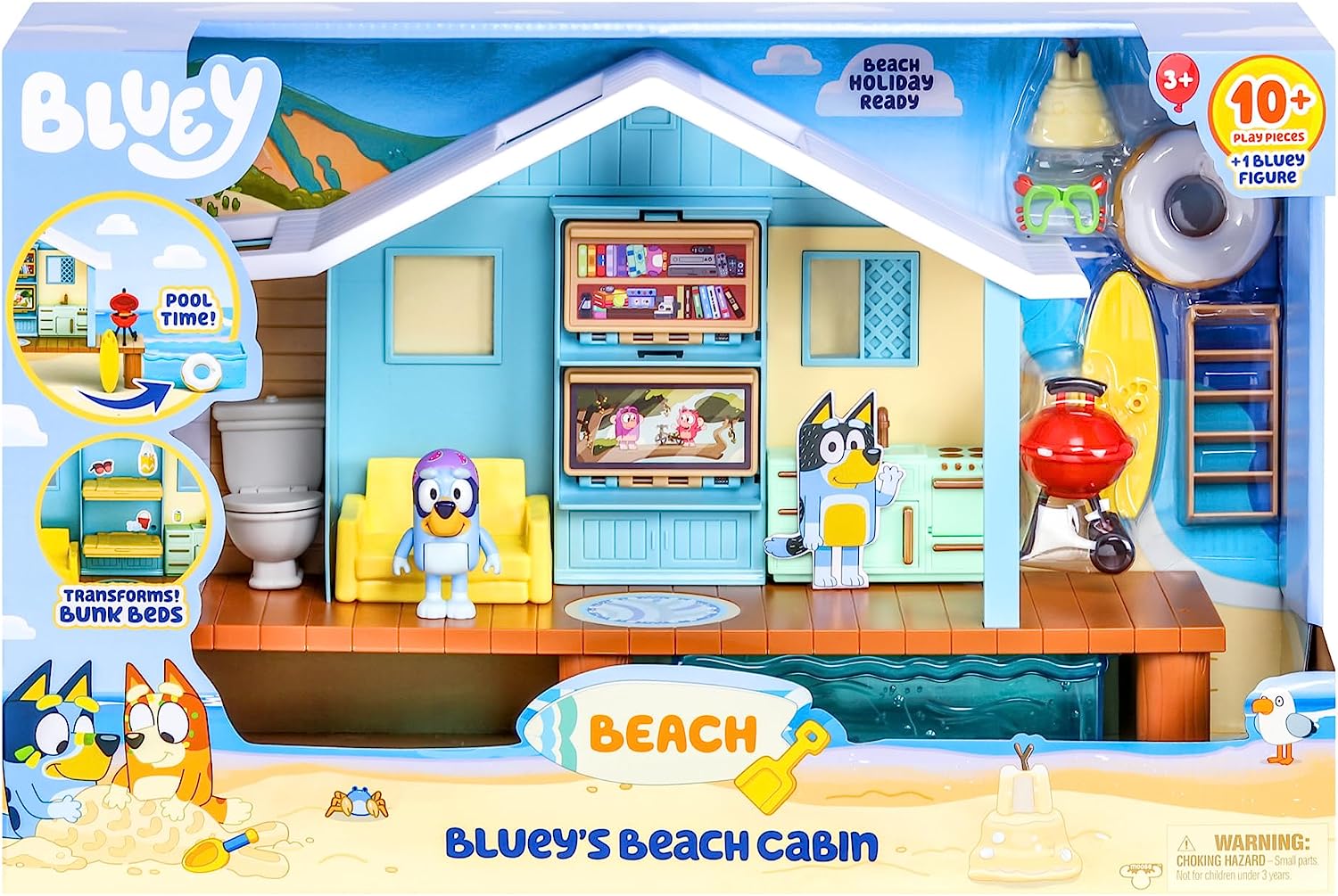 Blueys Beach Cabin Adventure Set