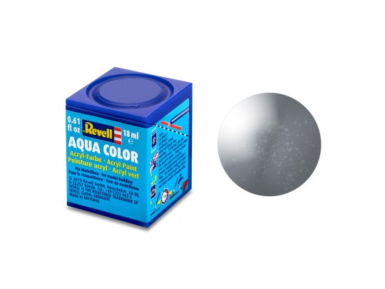 Metallic Steel Aqua Color Acrylic 18ml