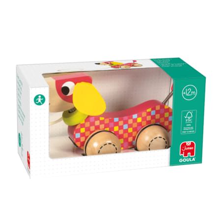 Goula Pull Along Dog