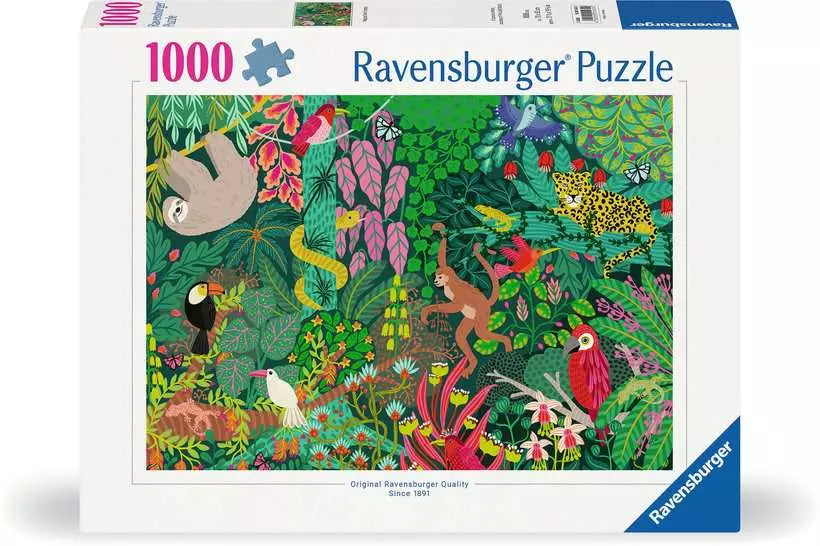 Magical Rain Forest 1000 Piece Jigsaw Puzzle