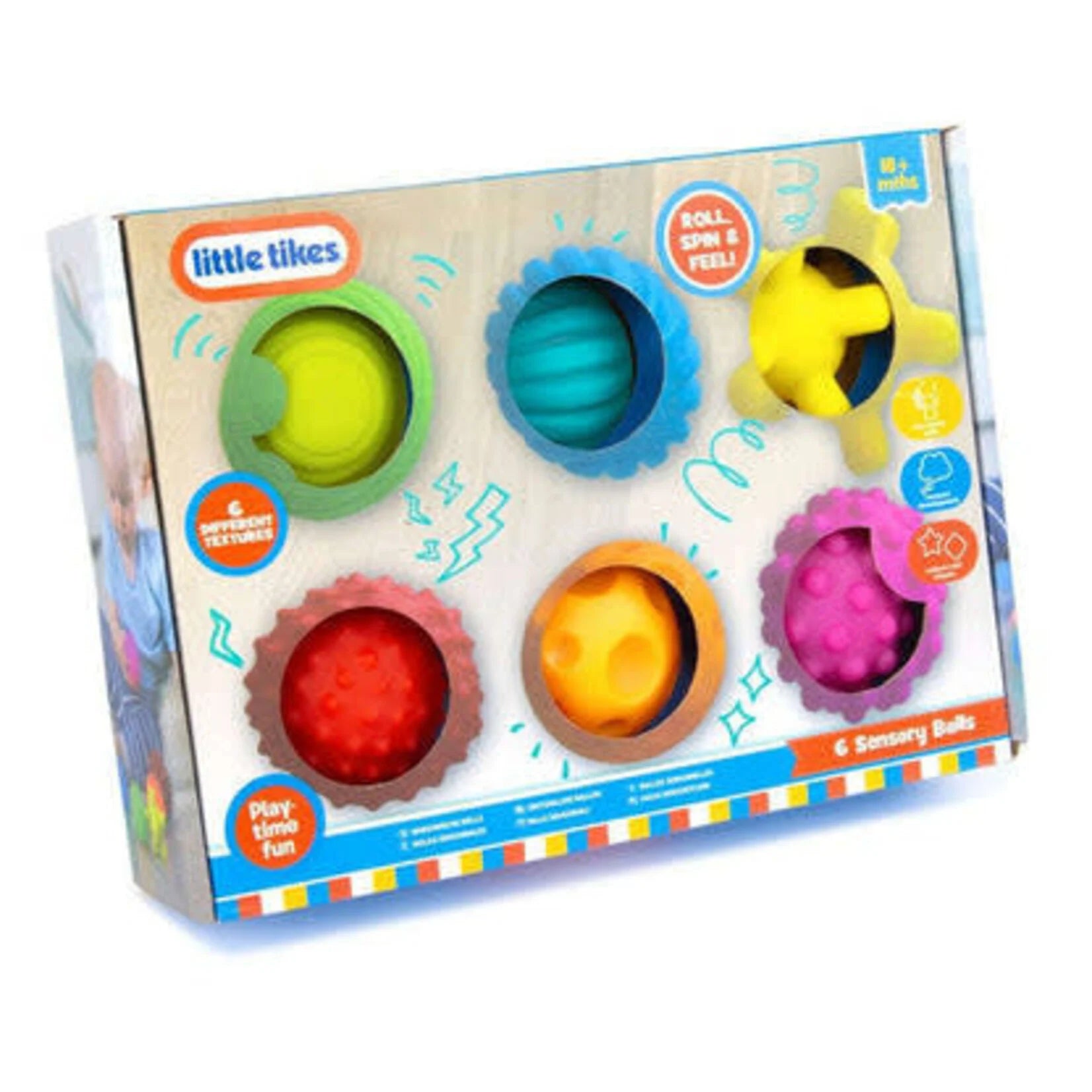 Little Tikes 6 piece Sensory Ball Set