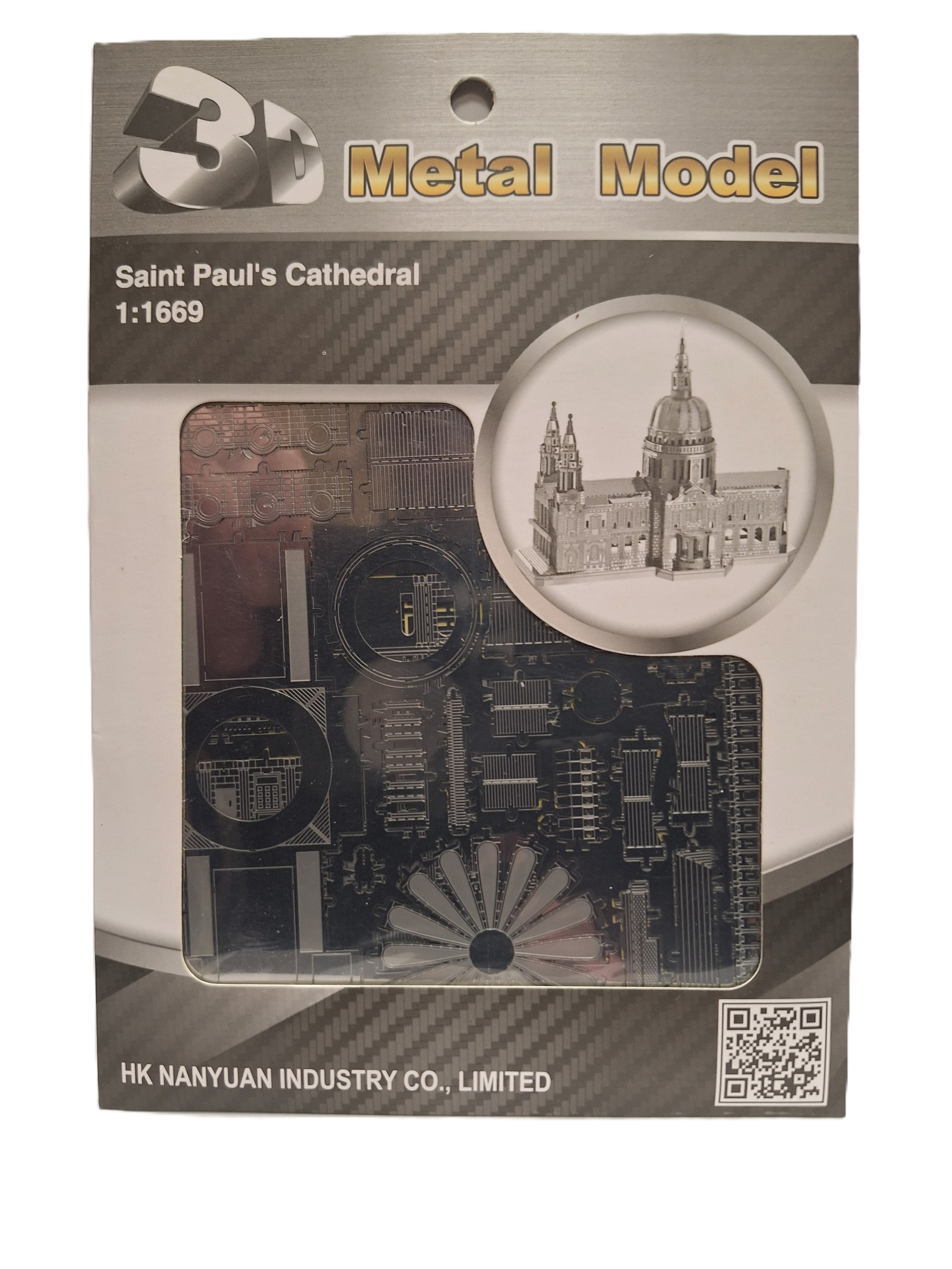 Metal World St Pauls Cathedral 1:1669 3D Metal Kit