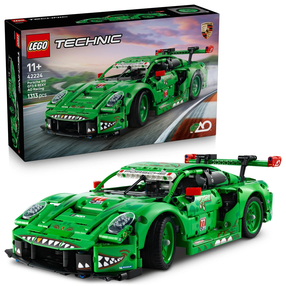 Lego 42224 Porsche 911 GT3 R REXY AO Racing Car