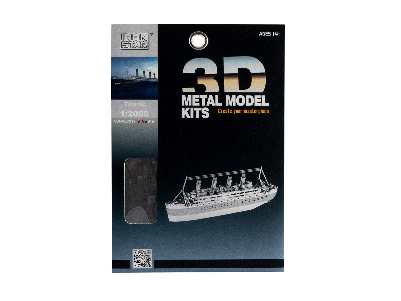 Metal World Titanic 1:2000 3D Metal Kit