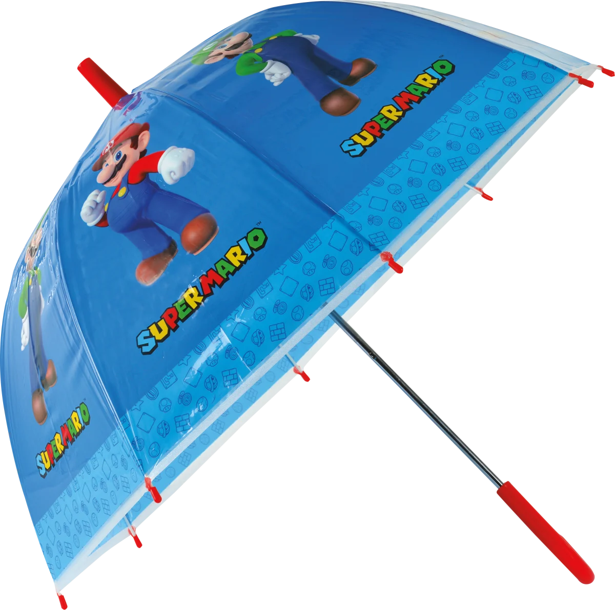 Super Mario Bell 19" Transparent Umbrella