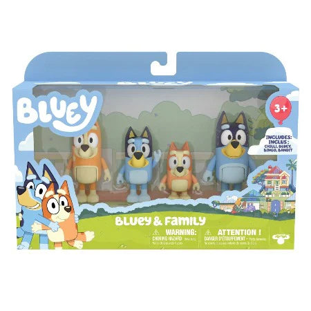 Bluey 4 Figure Pack Assortment