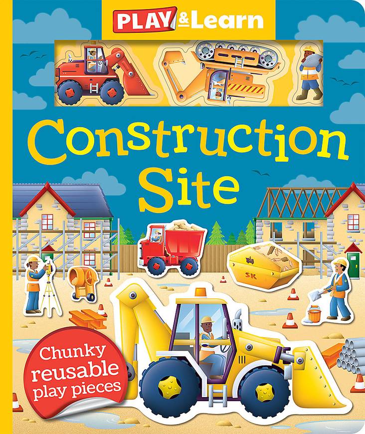 Play & Learn Construction Site Book