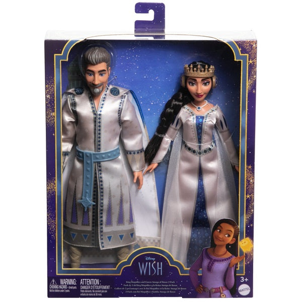 Disney Wish King Magnifico & Queen Amaya