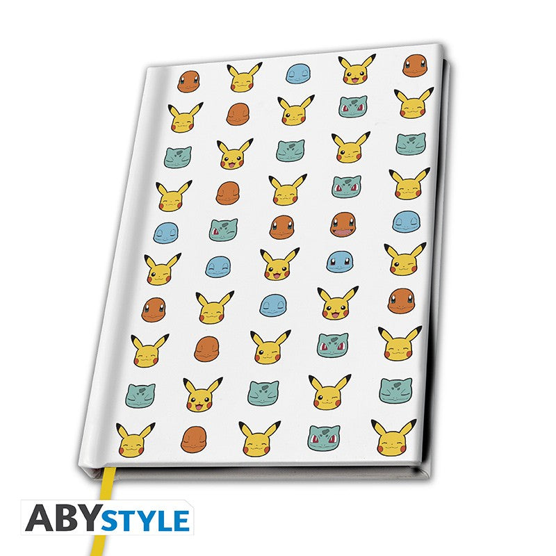 Pokemon Starters A5 Notebook