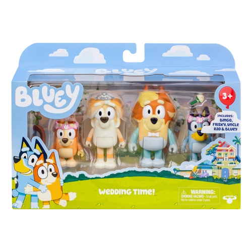 Bluey 4 Figure Pack Assortment