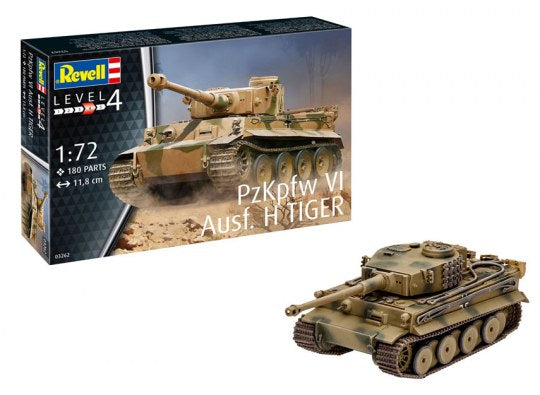 TIGER PzKpfw VI 1:72 Scale Model Kit