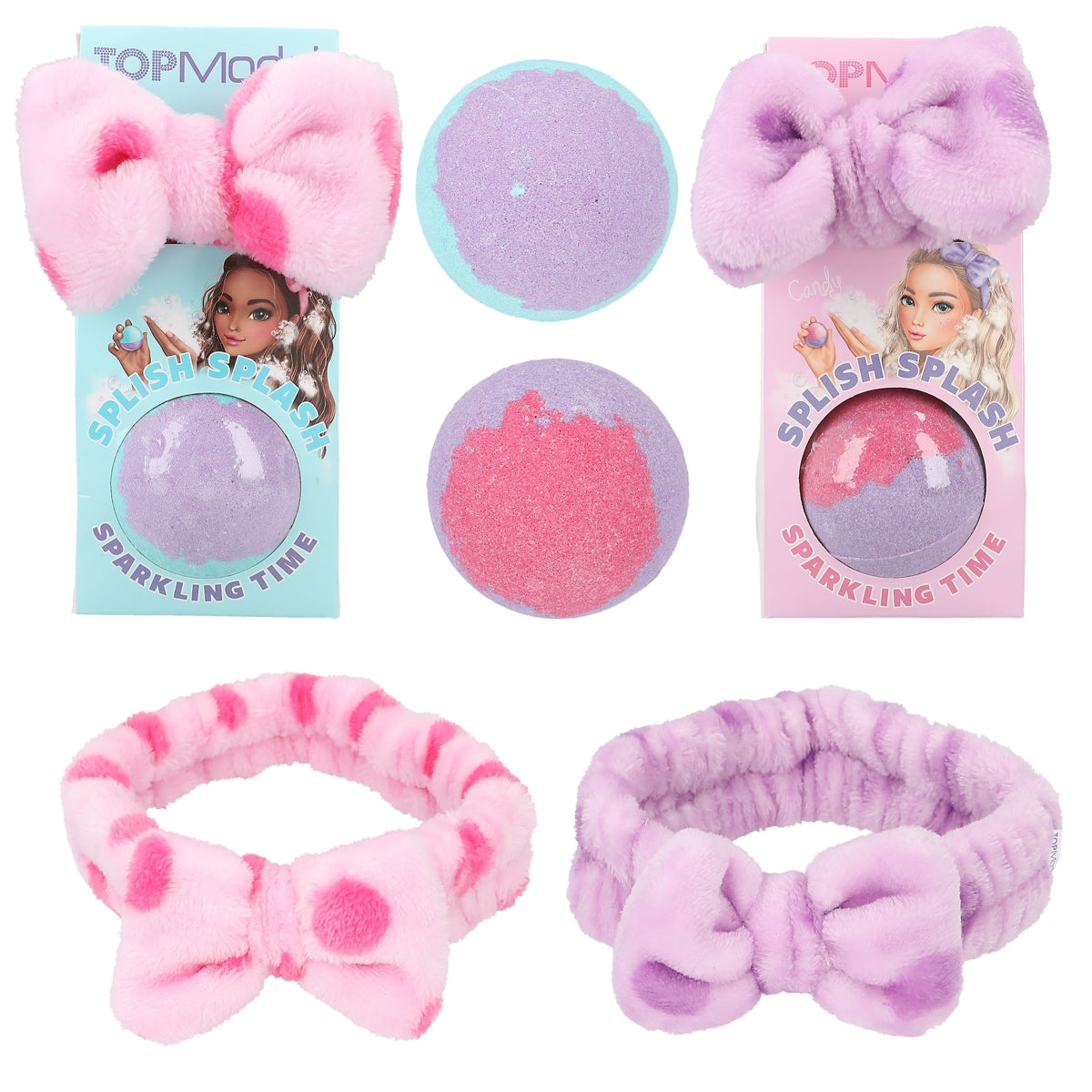 TOPModel Bath Fizzer & Headband Beauty & Me