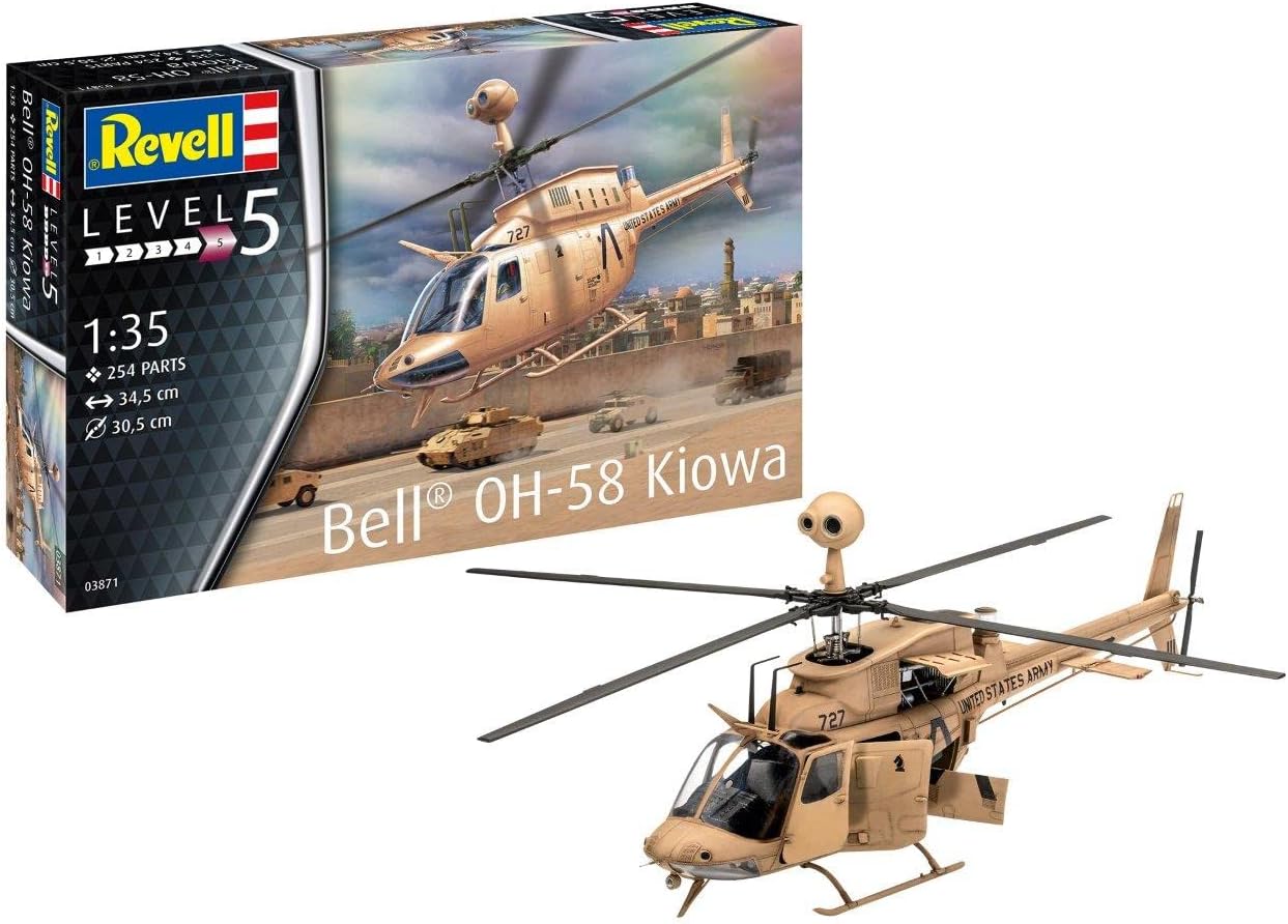 Bell OH-58 Kiowa 1:35 Scale Kit