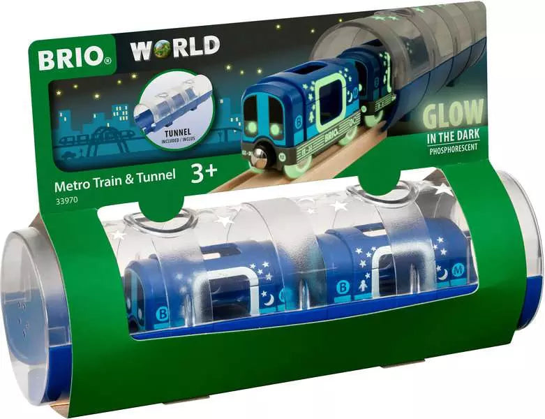 Brio Metro Train & Tunnel