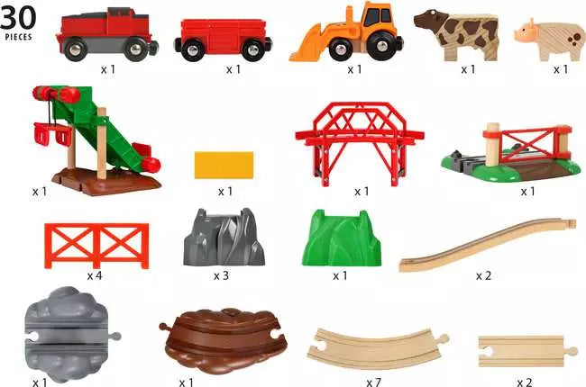 Brio Animal Farm Set