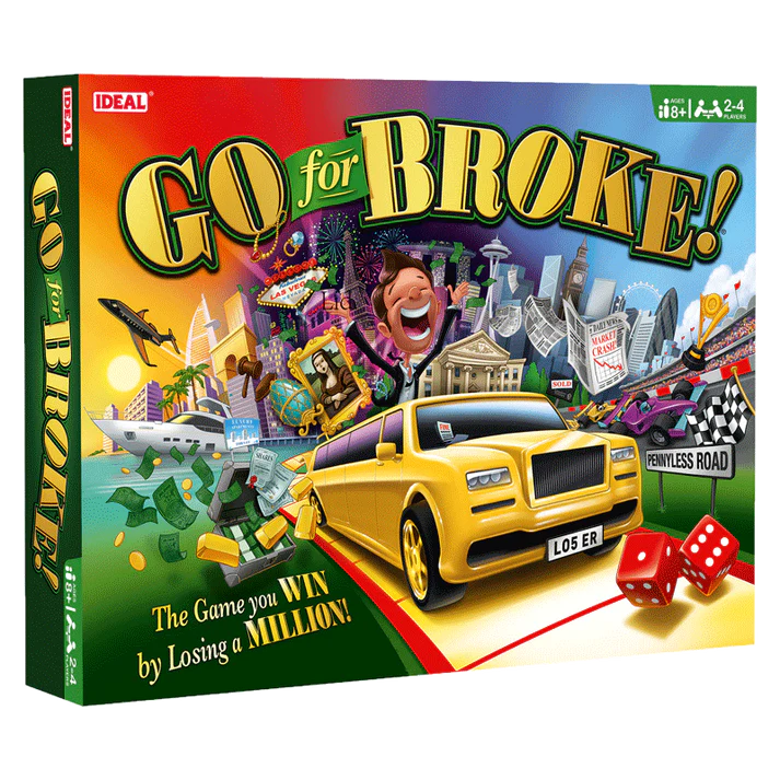 Go For Broke Board Game