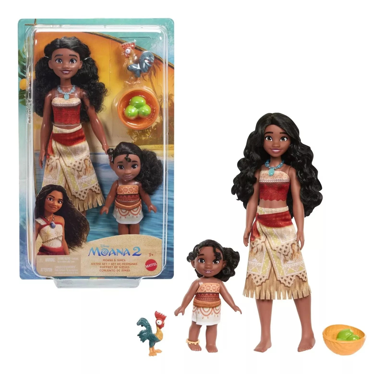 Disney Princess Moana & Simea Figure Set