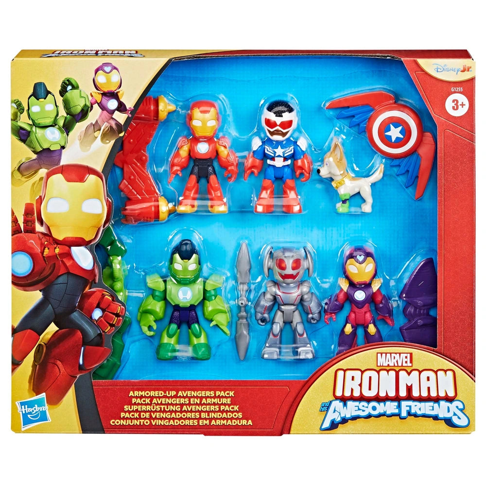 Iron Man and his Awesome Friends Armoured-Up Avengers Pack