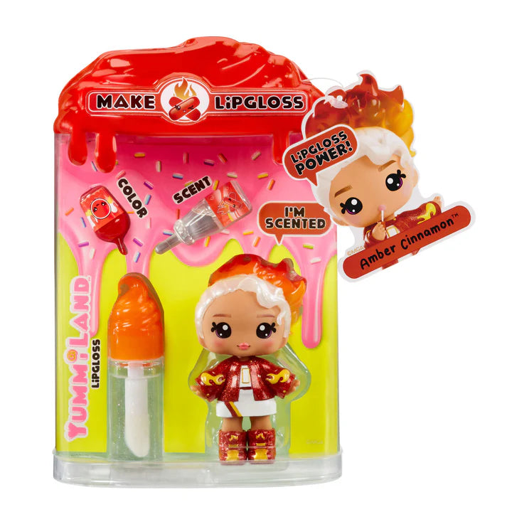 YummiLand Lipgloss Amber Cinnamon Doll