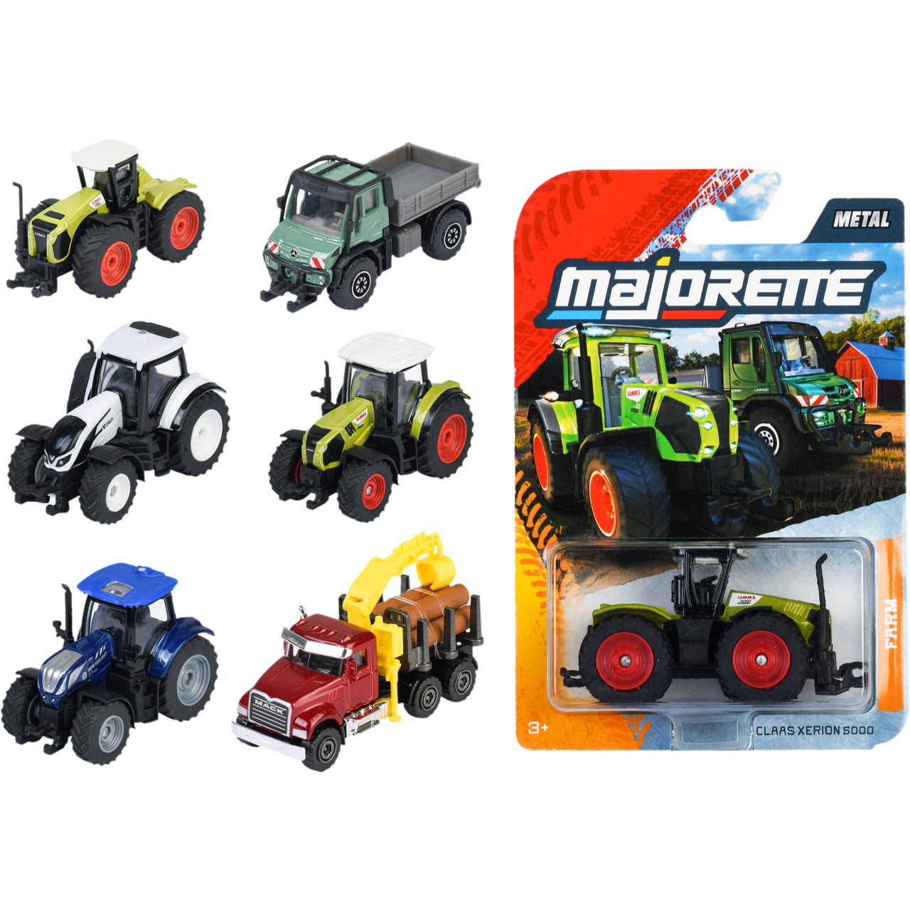 Majorette Premium Farm Vehicles Assorted