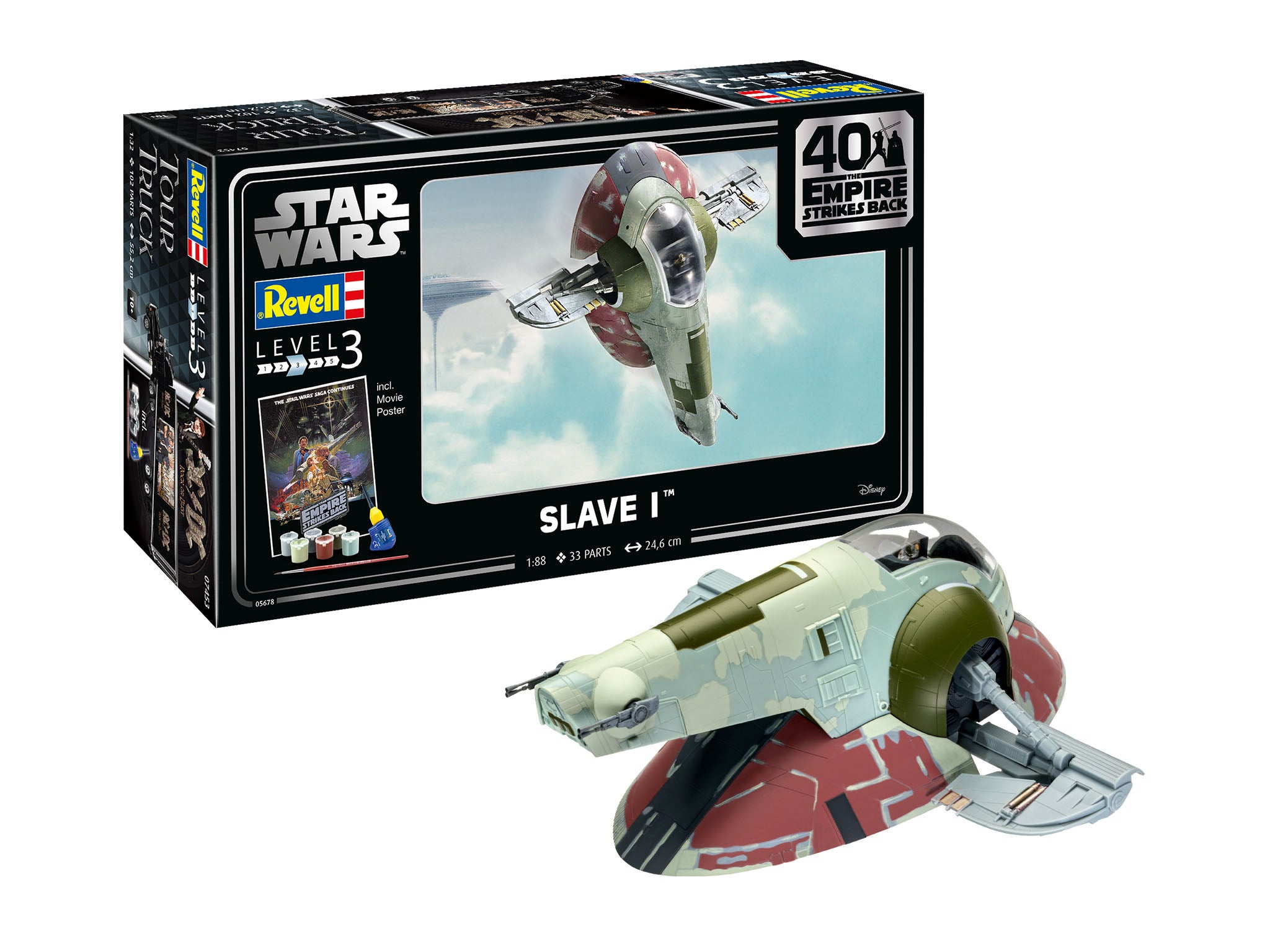 Star Wars Gift Set Slave 1 1:88 Scale Kit
