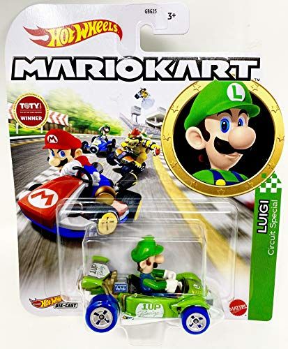 Hot Wheels Mario Cart Vehicles Assorted